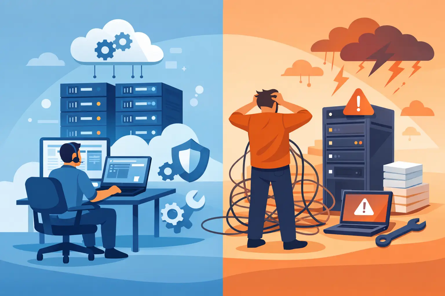 Managed Versus Unmanaged VPS Explained