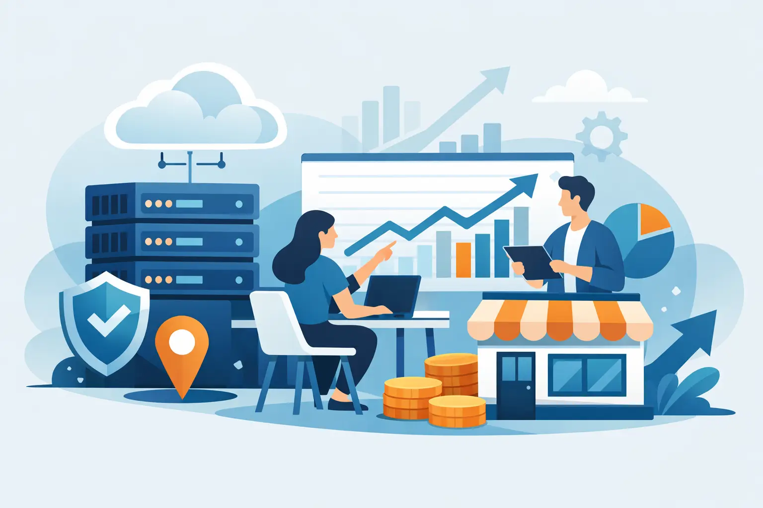 Small Business Hosting Case Study Results